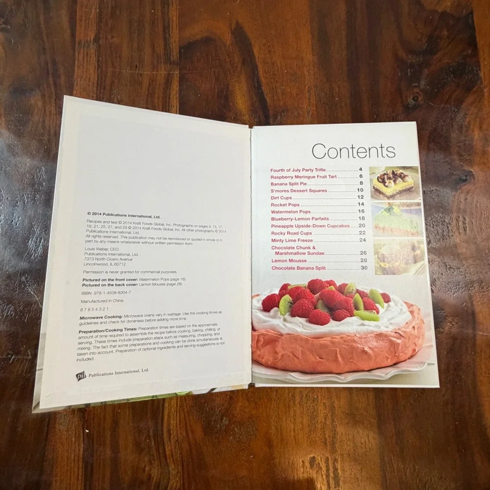 Summer Recipe Book Lot Jello Cool Whip Dole Crock-Pot Ortega Hardcover 4 Books